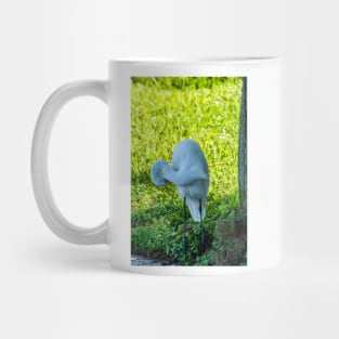 Cleaning Egret Mug